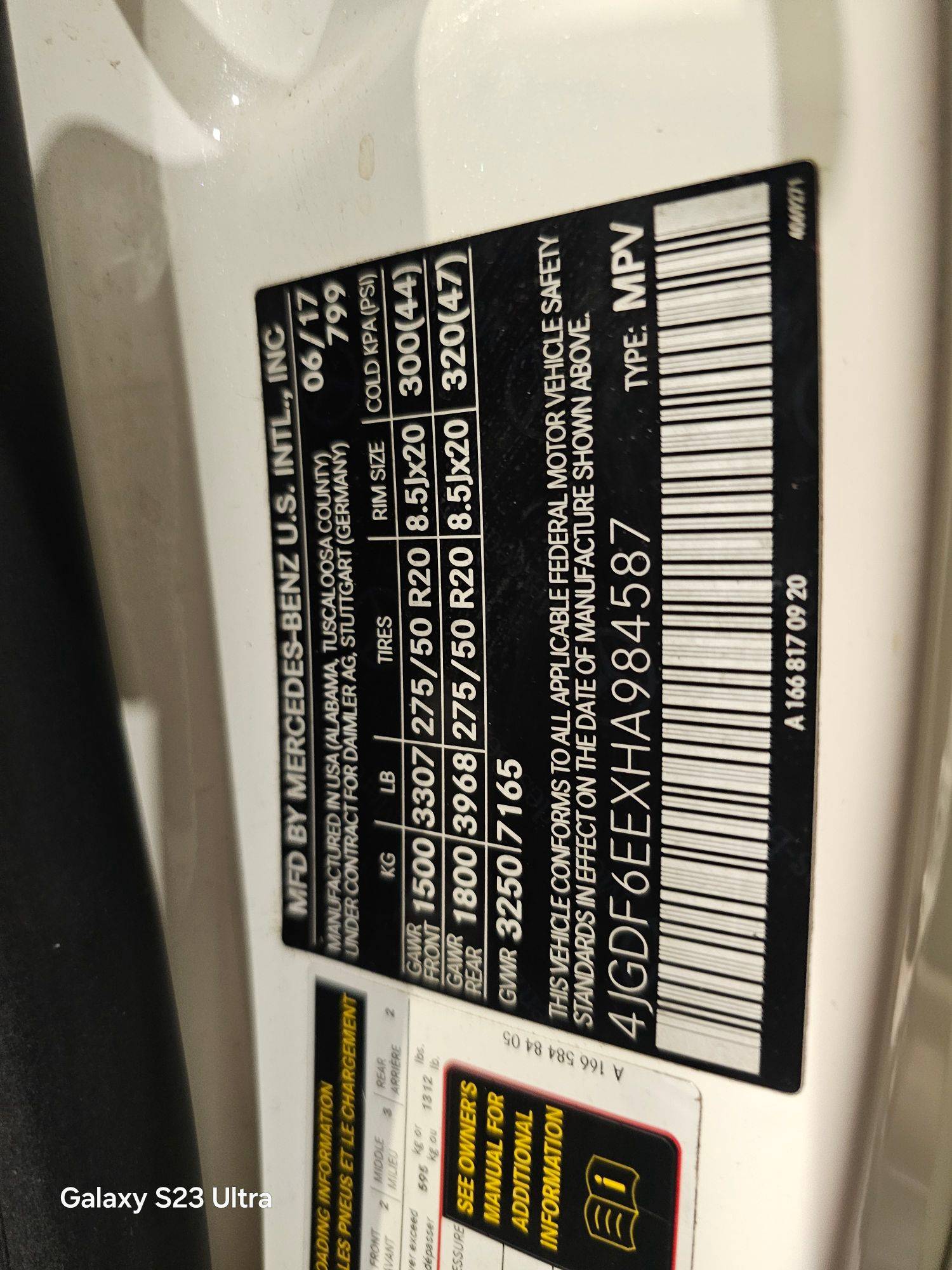 MERCEDES BENZ GLS 450 2017 - Marhaba Auction Used Cars - Image 10