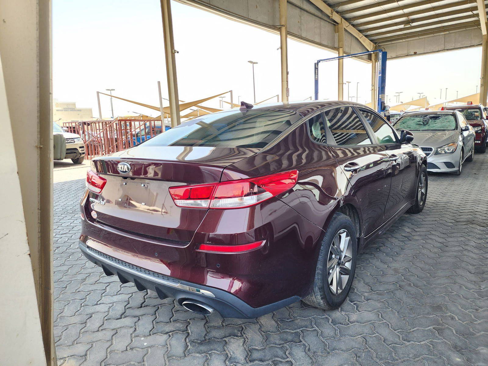 2019 KIA OPTIMA — 134683 Miles — Lot 807284 — Souq - Marhaba Auctions Used Cars - Image 3