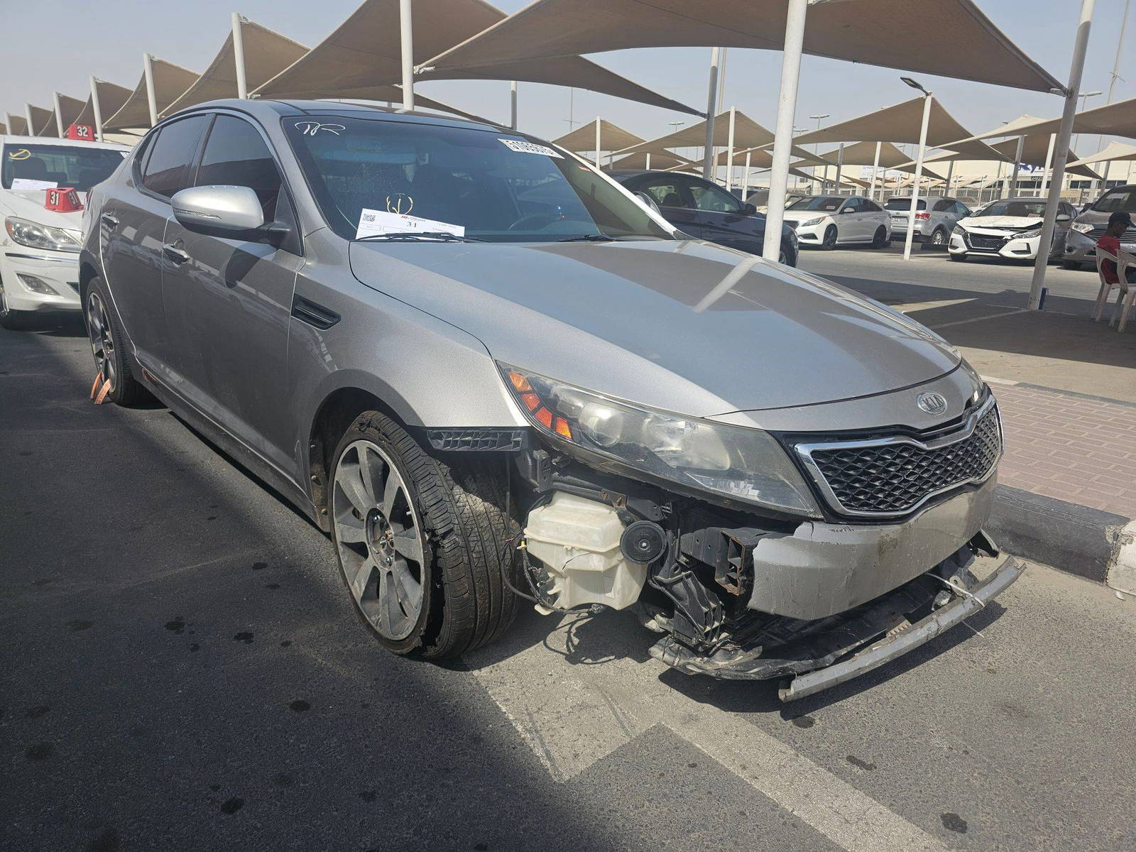 2012 KIA OPTIMA — 269691 Miles — Lot CG049925 — Souq - Marhaba Auctions Used Cars - Image 4