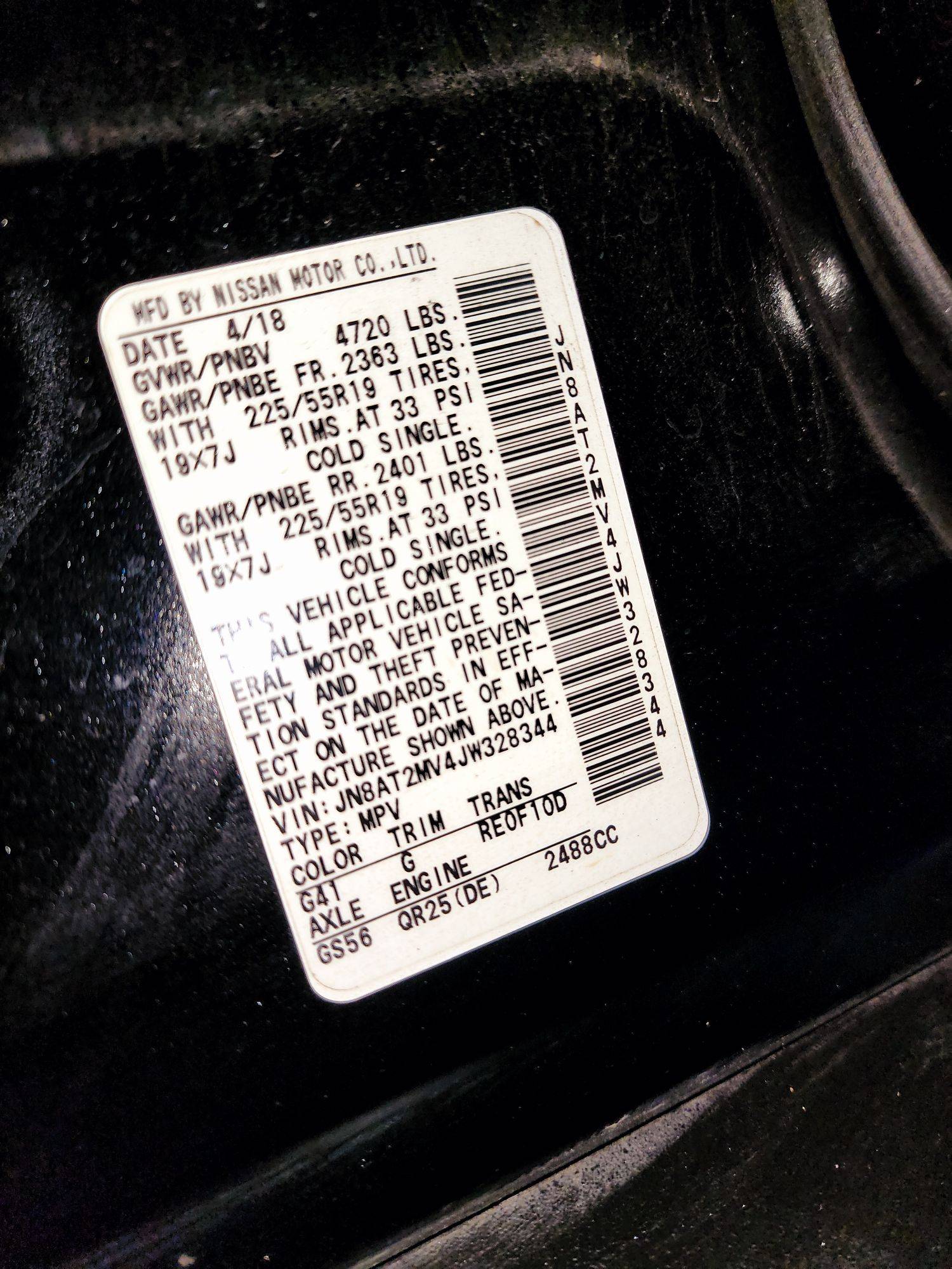 2018 NISSAN ROGUE — 114406 Miles — Lot 80981224 — Souq - Marhaba Auctions Used Cars - Image 10