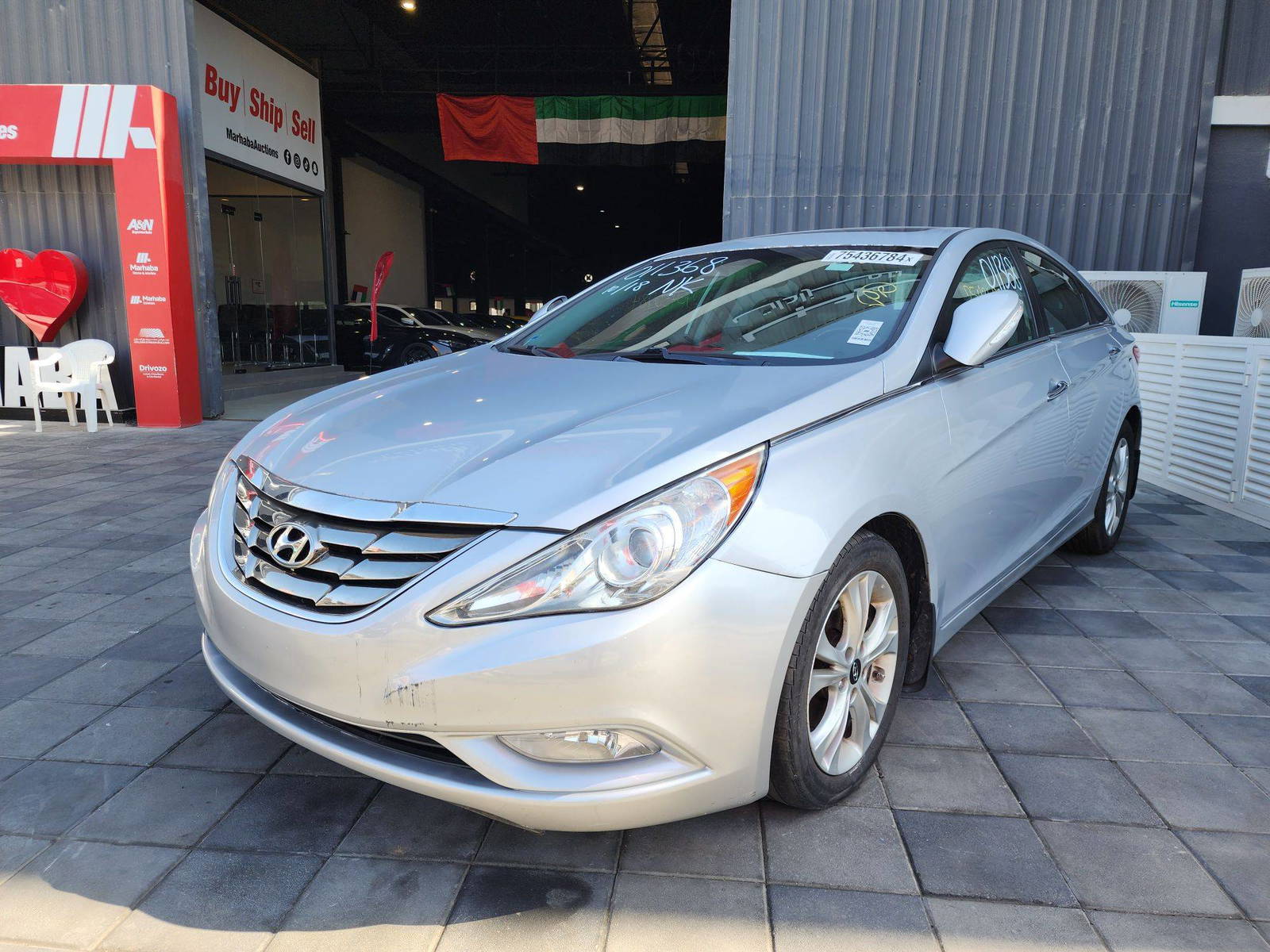 2011 HYUNDAI SONATA — 192110 Miles — Lot 75436784 — Al Quoz - Marhaba Auctions Used Cars - Image 3