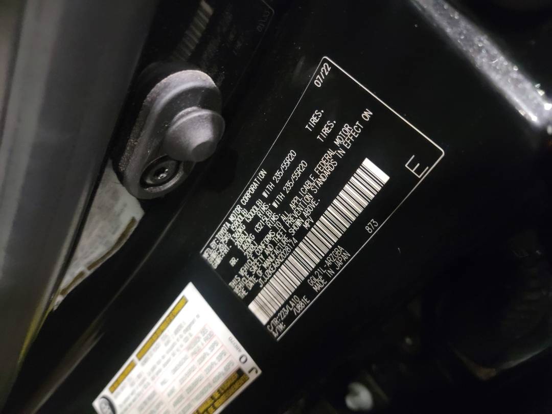 2022 LEXUS RX 350 — 77891 Miles — Lot N2028174 — Main - Marhaba Auctions Used Cars - Image 9