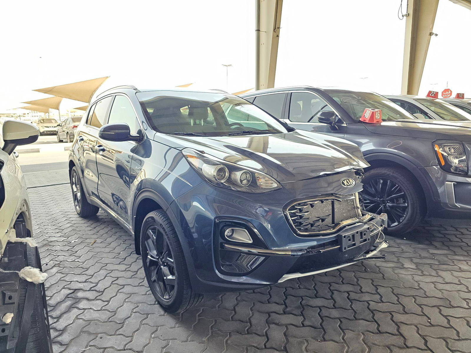 2020 KIA SPORTAGE — 74703 Miles — Lot 7L7652276 — Ind. 12 - Marhaba Auctions Used Cars - Image 4