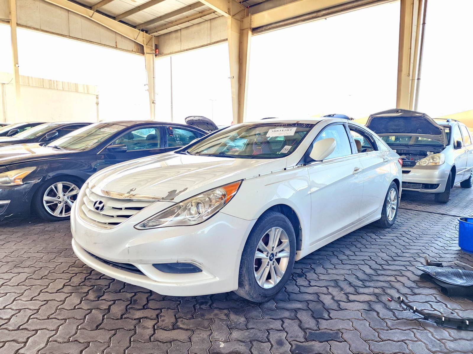 2013 HYUNDAI SONATA — 123507 Miles — Lot 38831581 — Souq - Marhaba Auctions Used Cars - Image 3