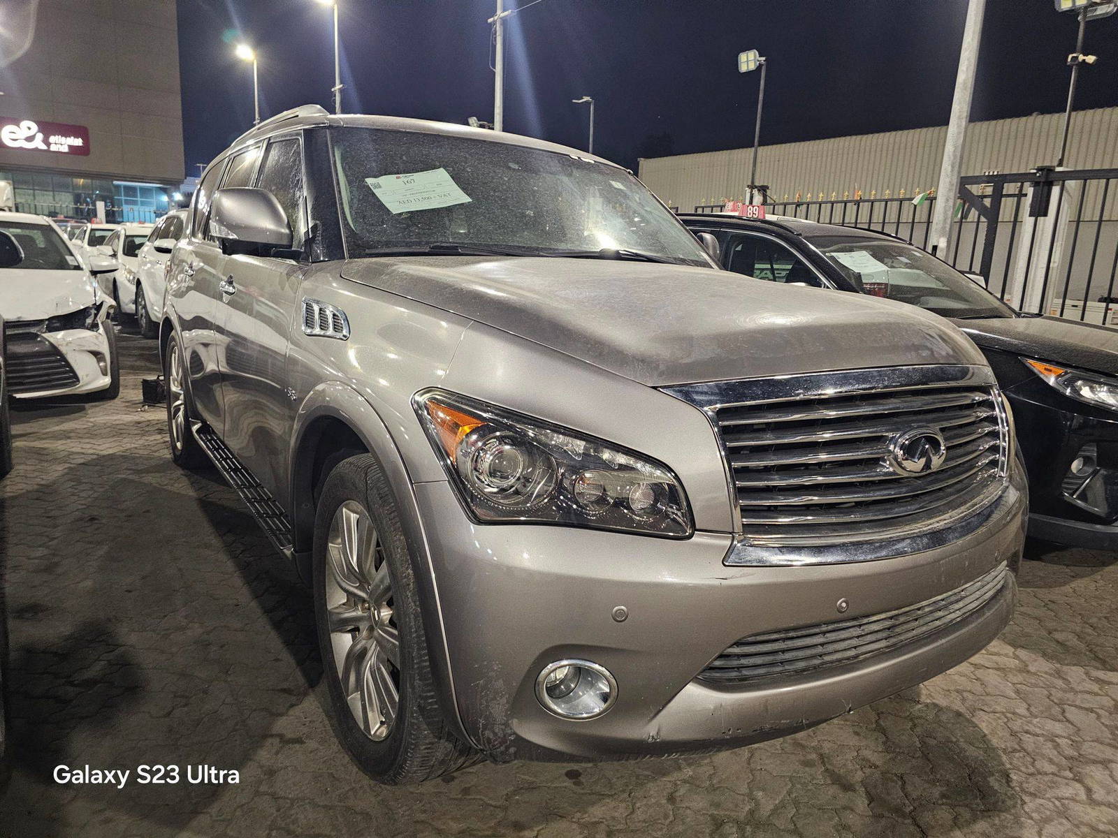 2014 INFINITI QX80 — 147938 Miles — Lot 816477 — Main - Marhaba Auctions Used Cars - Image 4