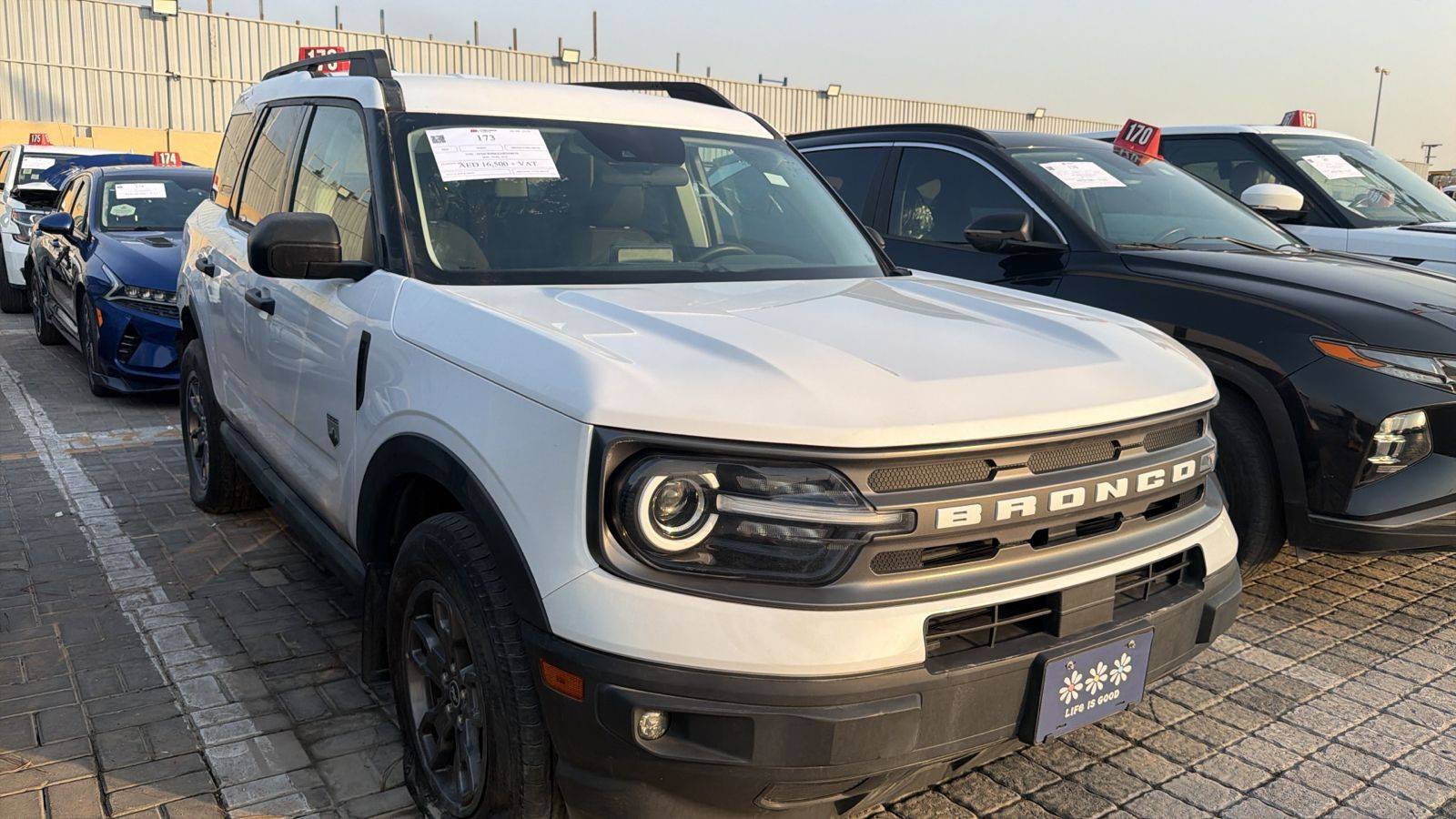 2022 FORD BRONCO BIG BEND — 57558 Miles — Lot NRD58976 - Marhaba Auctions Used Cars - Image 3