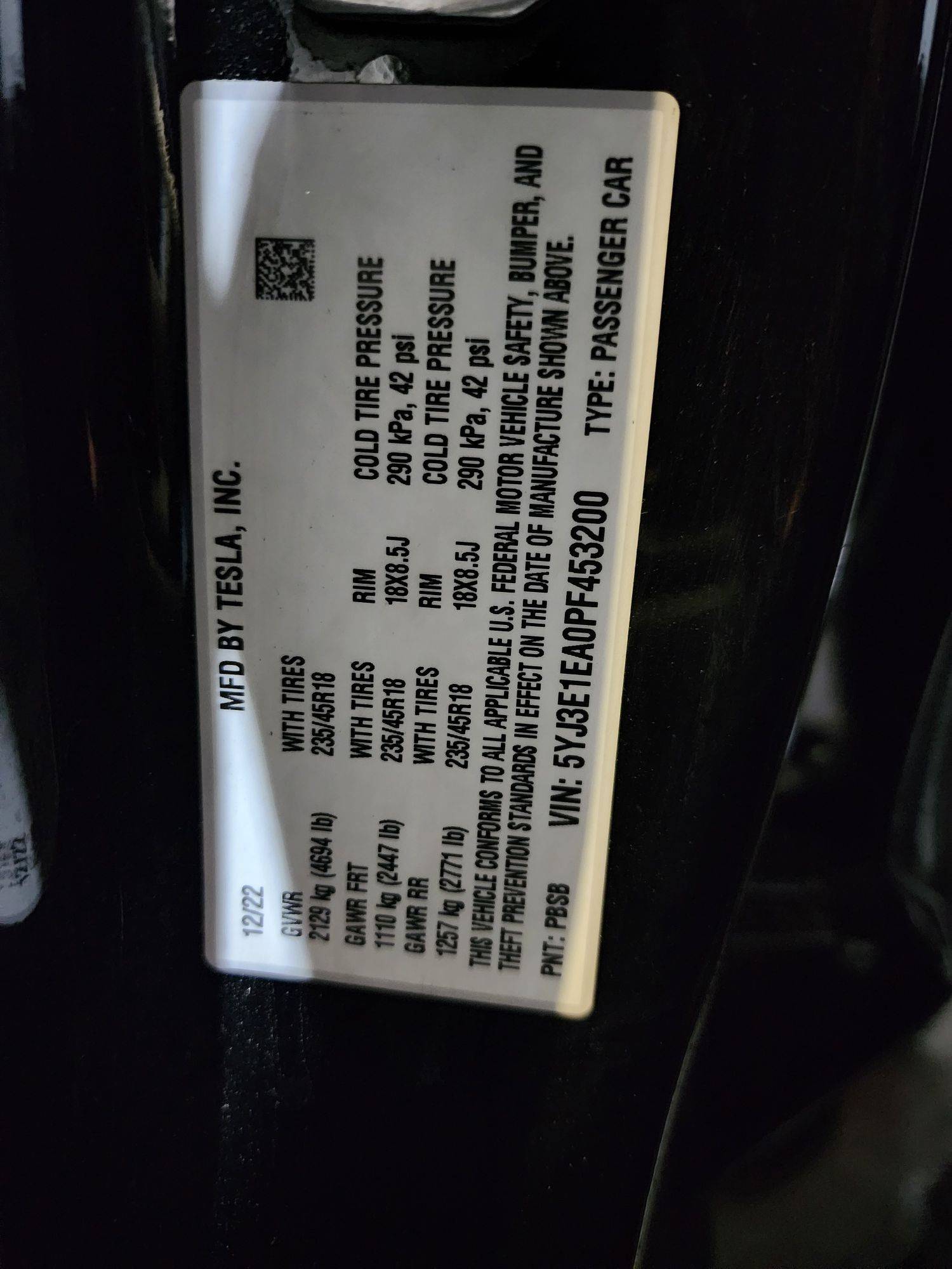 TESLA MODEL 3 2023 - Marhaba Auction Used Cars - Image 8