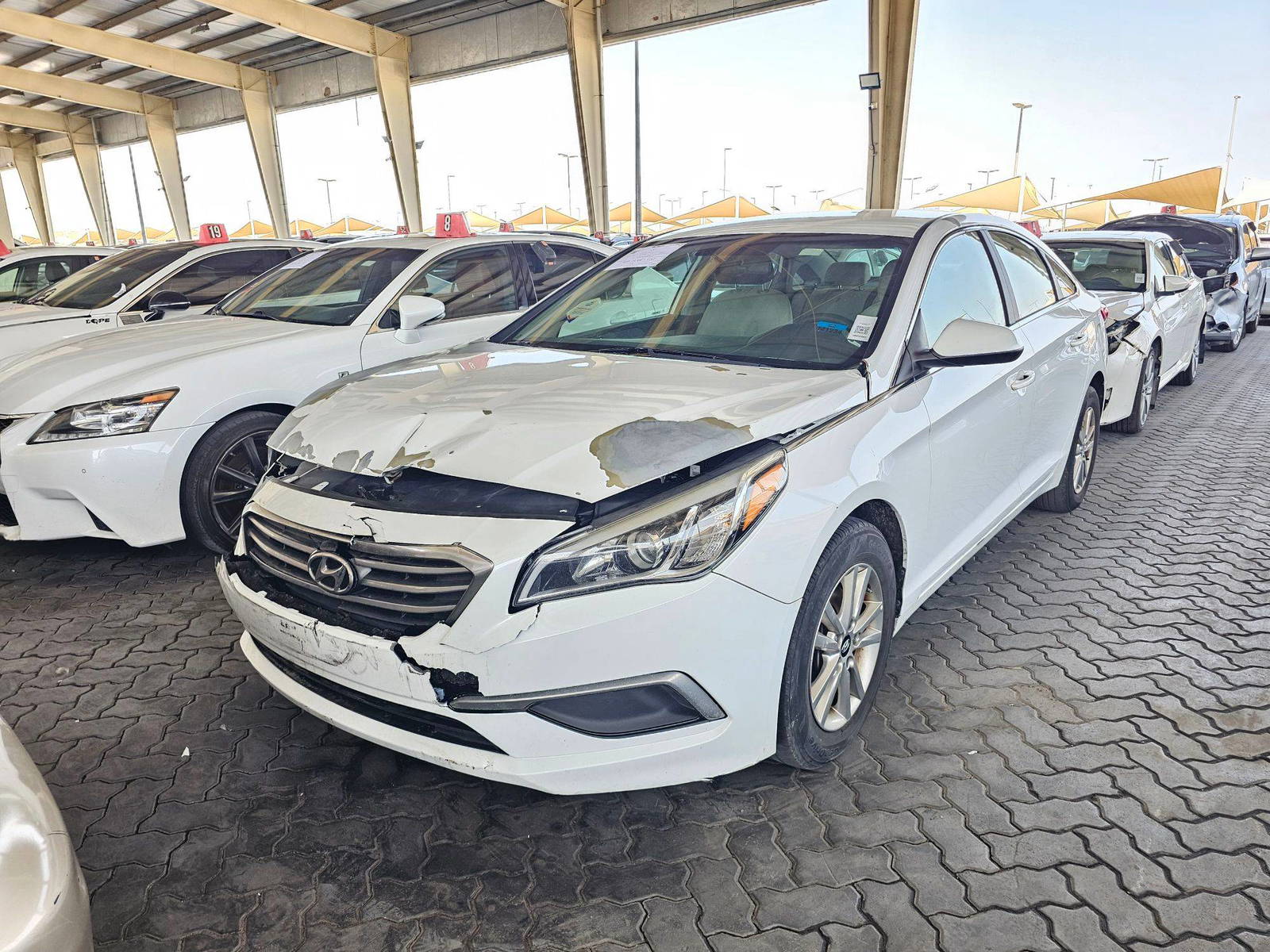 HYUNDAI SONATA 2017 - Marhaba Auction Used Cars - Image 5