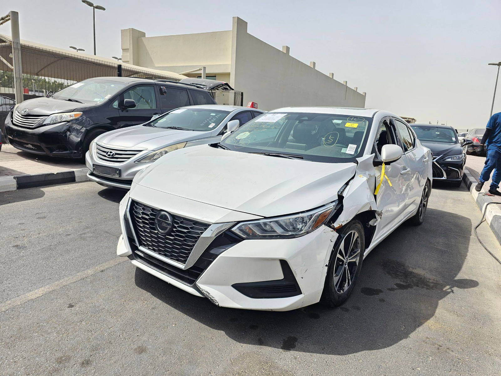 2021 NISSAN SENTRA — 109181 KM — Lot 12312670 — Souq - Marhaba Auctions Used Cars - Image 4