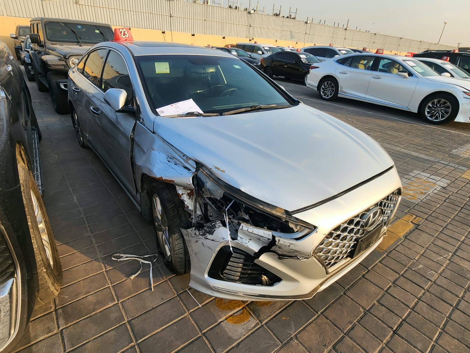 2019 HYUNDAI SONATA — 115205 Miles — Lot KH778886 - Marhaba Auctions Used Cars - Image 5
