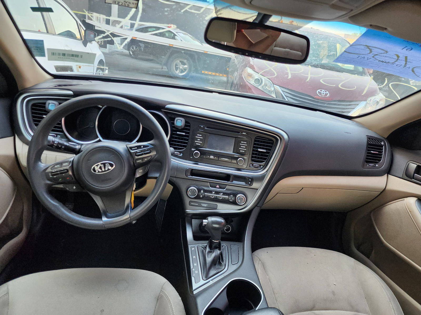2014 KIA OPTIMA — 92266 Miles — Lot 264492 — Al Quoz - Marhaba Auctions Used Cars - Image 8