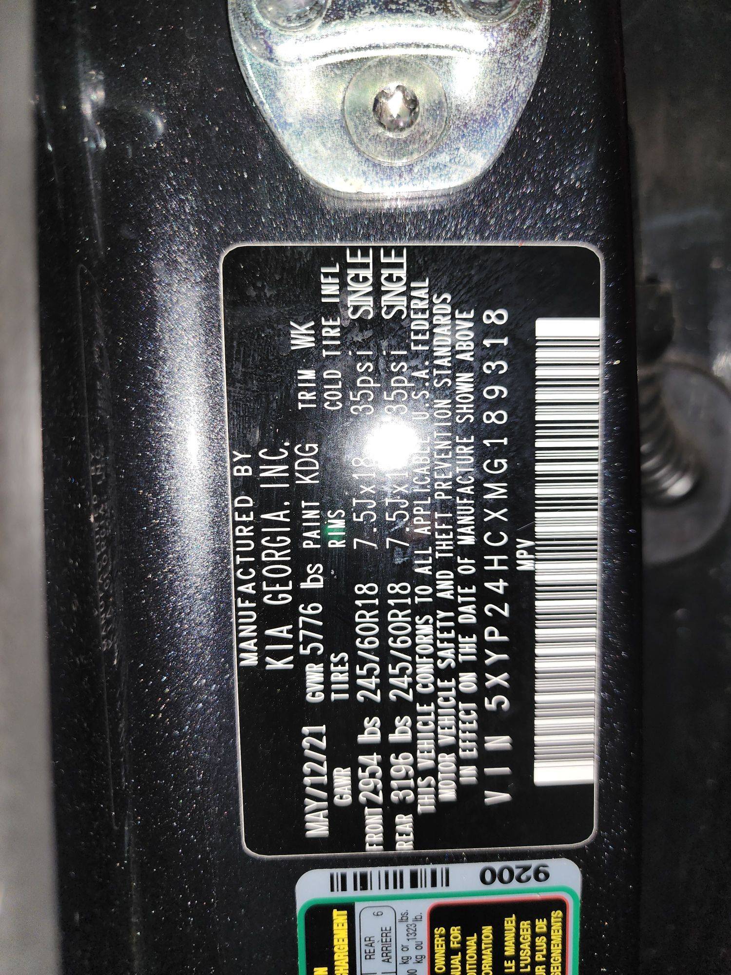 KIA TELLURIDE 2021 - Marhaba Auction Used Cars - Image 6