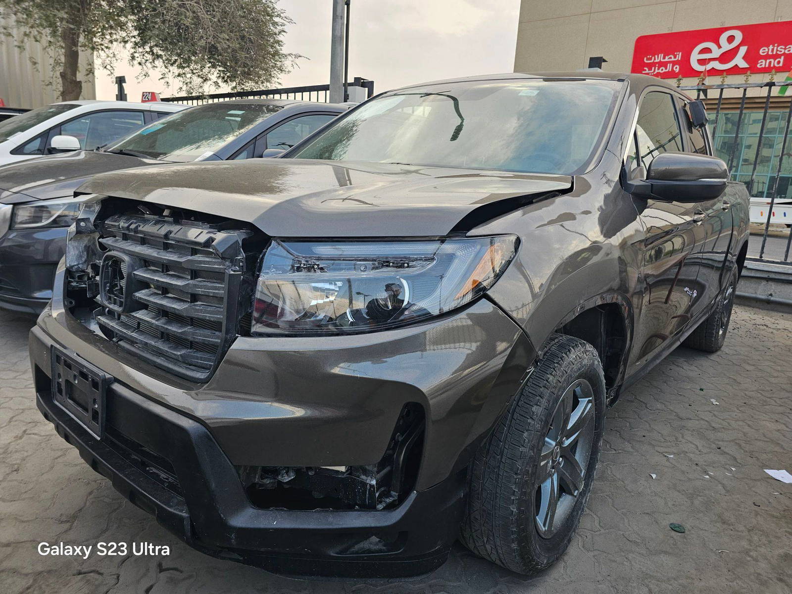 2023 HONDA RIDGELINE RTL — sold — 24811 Miles — Lot F50PB025307 — Main - Marhaba Auctions Used Cars - Image 2