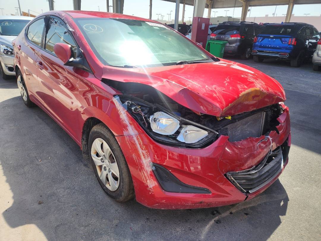 2016 HYUNDAI ELANTRA — 106185 Miles — Lot 2156487 - Marhaba Auctions Used Cars - Image 4