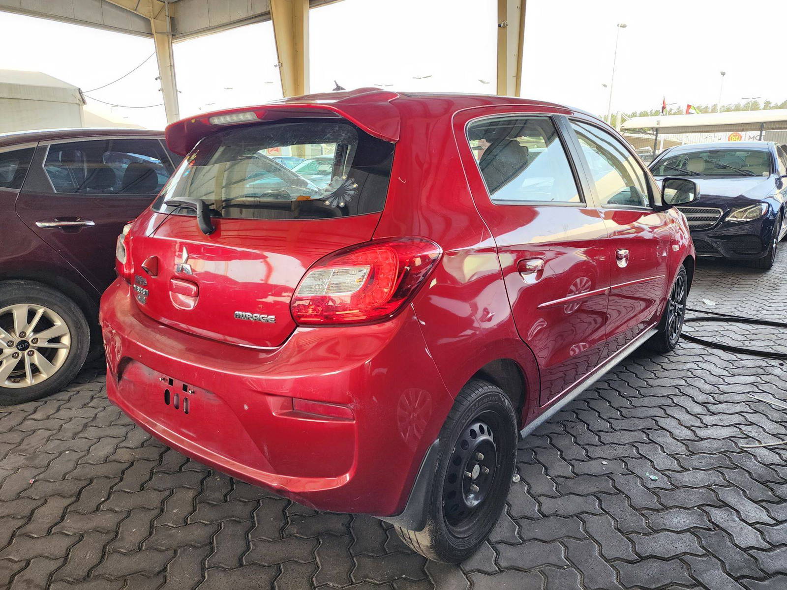 2019 MITSUBISHI MIRAGE — 81219 Miles — Lot 16153 — Souq - Marhaba Auctions Used Cars - Image 3