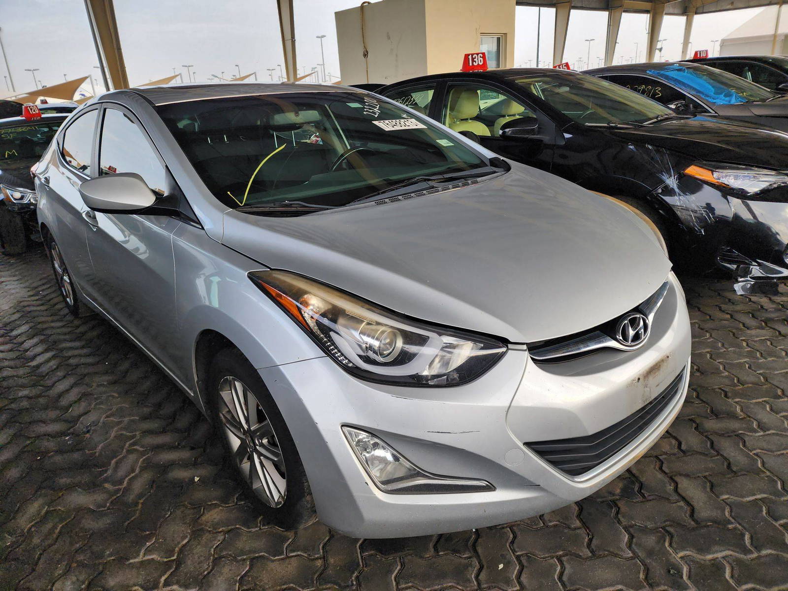 2015 HYUNDAI ELANTRA — 114559 Miles — Lot 76488213 - Marhaba Auctions Used Cars - Image 8