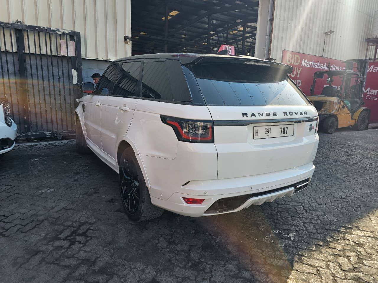 2017 LAND ROVER RANGE ROVER SPORT HSE — 54661 Miles — Lot HA670707 — Main - Marhaba Auctions Used Cars - Image 2