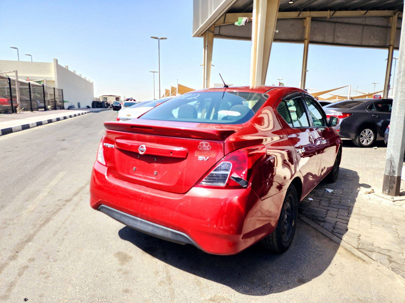 2017 NISSAN VERSA — 141168 Miles — Lot 215478 — Ind. 12 - Marhaba Auctions Used Cars - Image 3