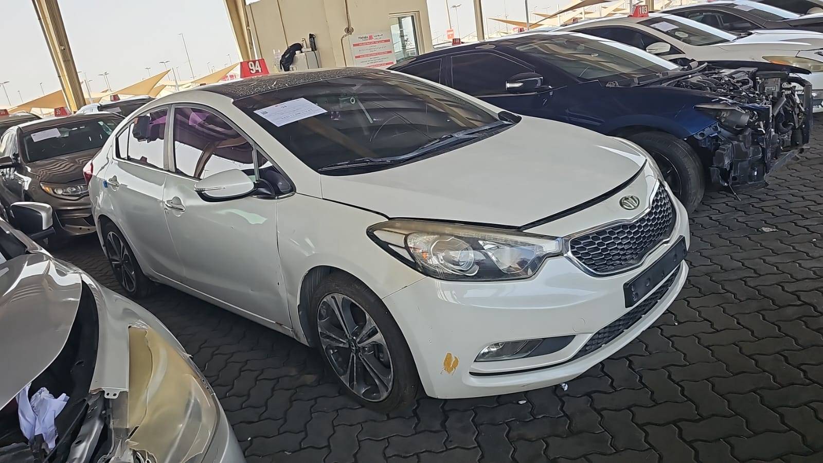 2013 KIA K3 — 117198 KM — Lot DA059798 — Souq - Marhaba Auctions Used Cars - Image 2