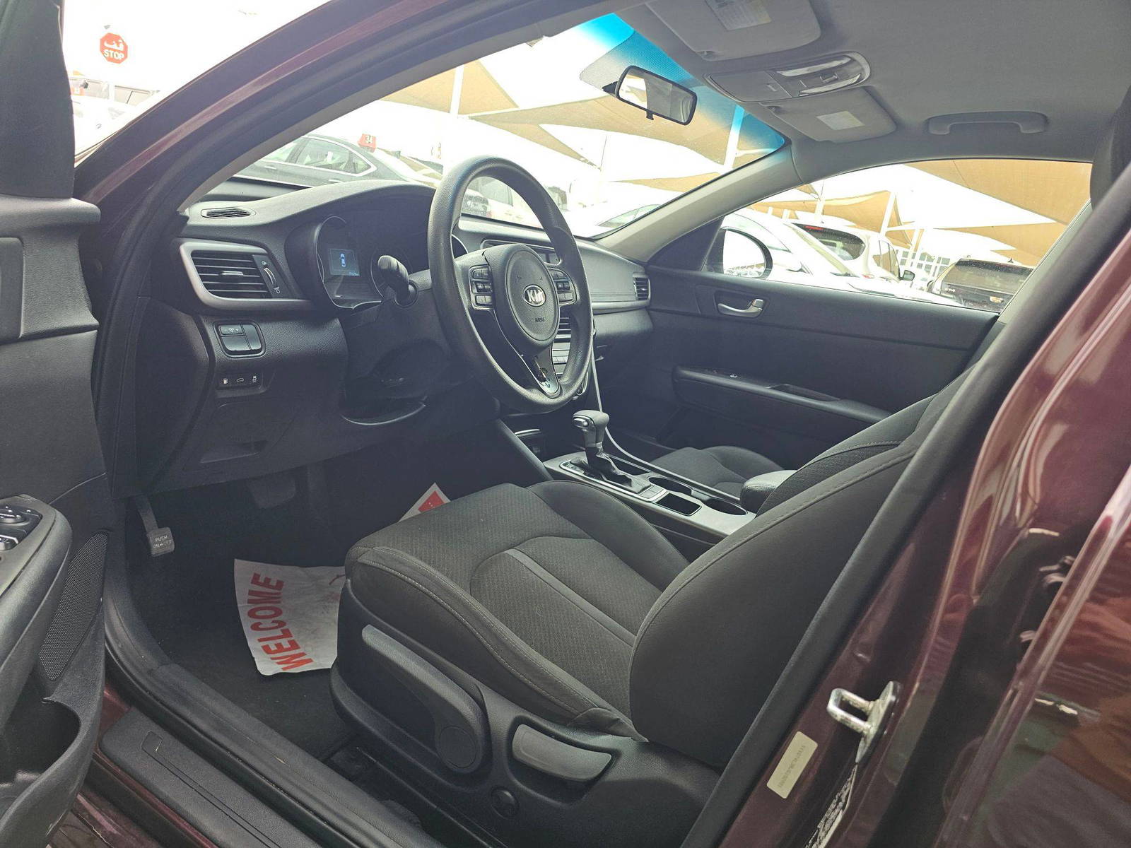 2018 KIA OPTIMA — 77115 Miles — Lot 182985 — Souq - Marhaba Auctions Used Cars - Image 8