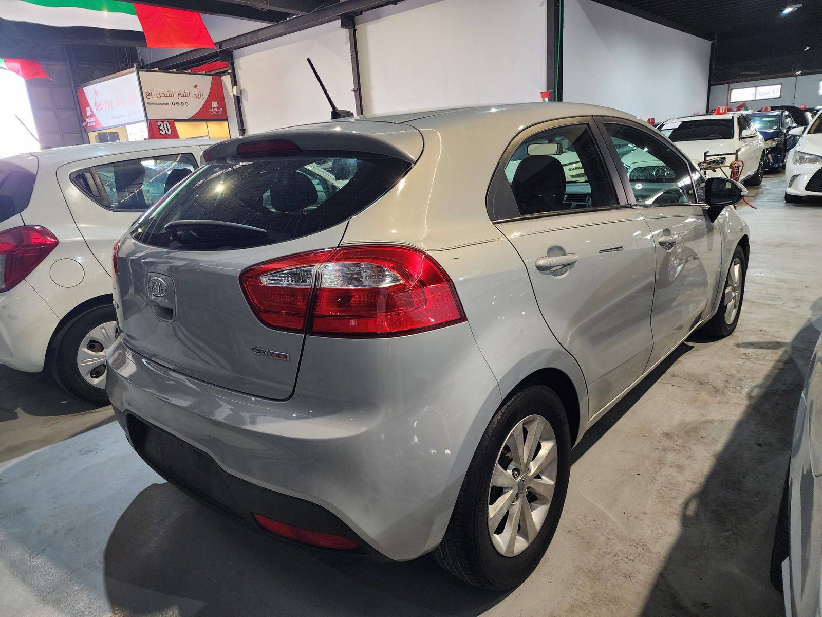 2013 KIA RIO — 237584 Miles — Lot 13189 — Al Quoz - Marhaba Auctions Used Cars - Image 6