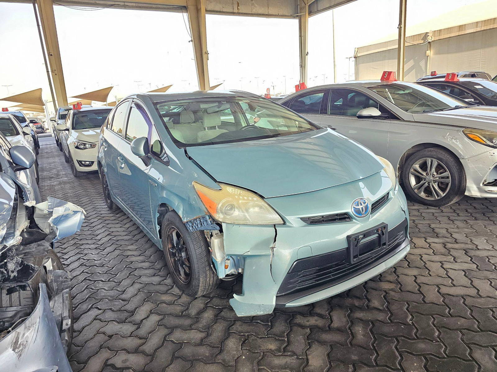 2013 TOYOTA PRIUS — 277646 Miles — Lot U9D5608469 — Souq - Marhaba Auctions Used Cars - Image 4