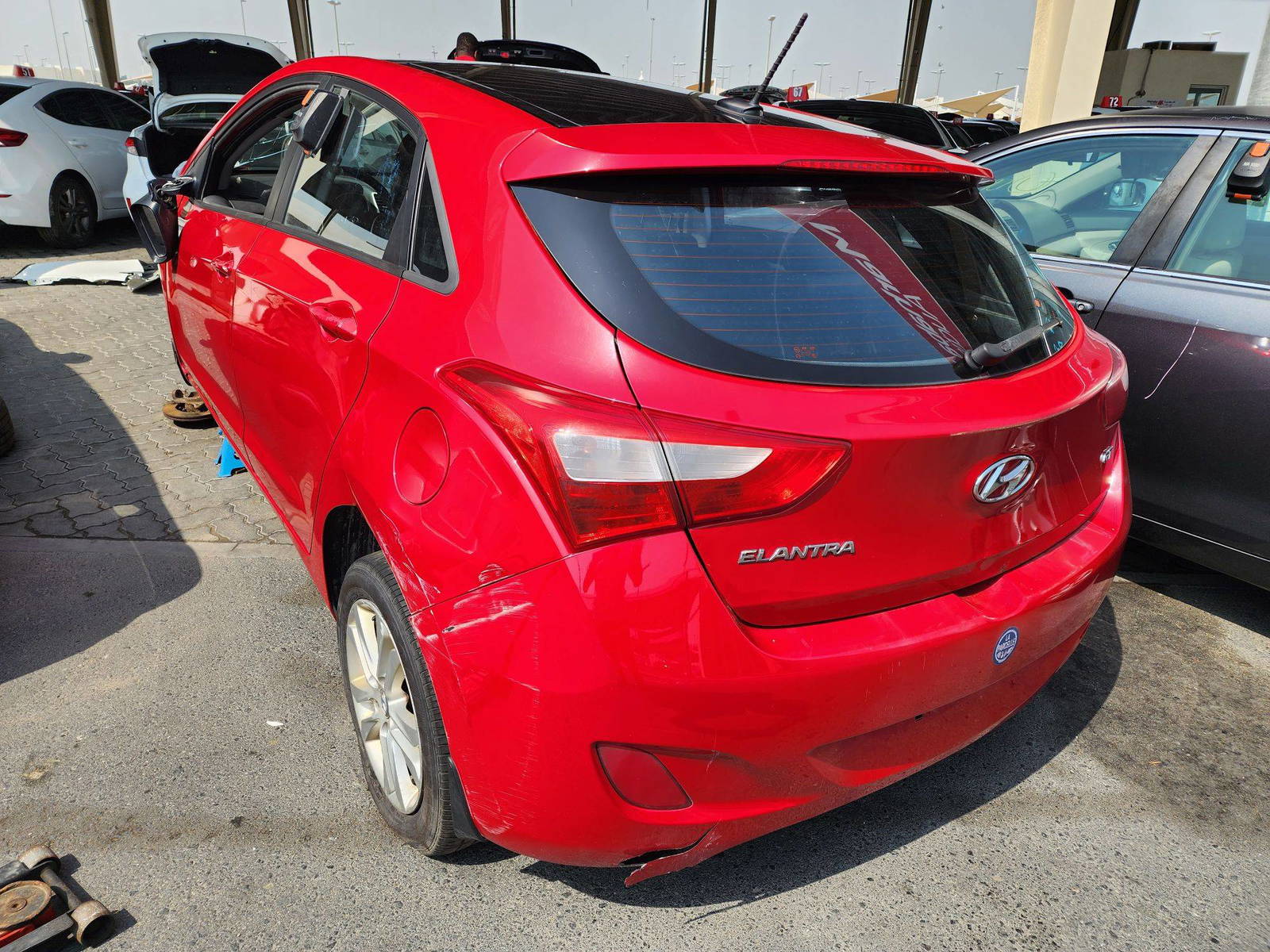 2013 HYUNDAI ELANTRA — 236577 KM — Lot 236577 - Marhaba Auctions Used Cars - Image 4