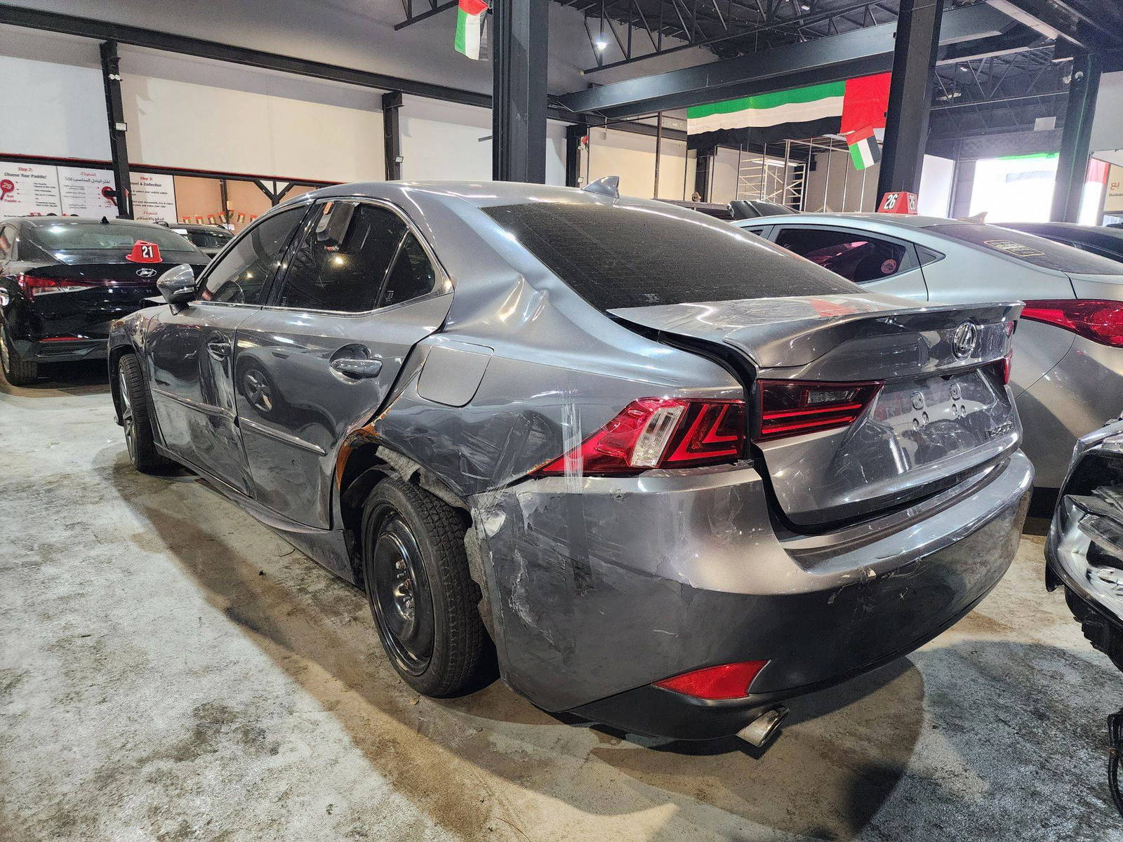 2016 LEXUS IS 200T — 175474 Miles — Lot 9G5012926 — Al Quoz - Marhaba Auctions Used Cars - Image 5