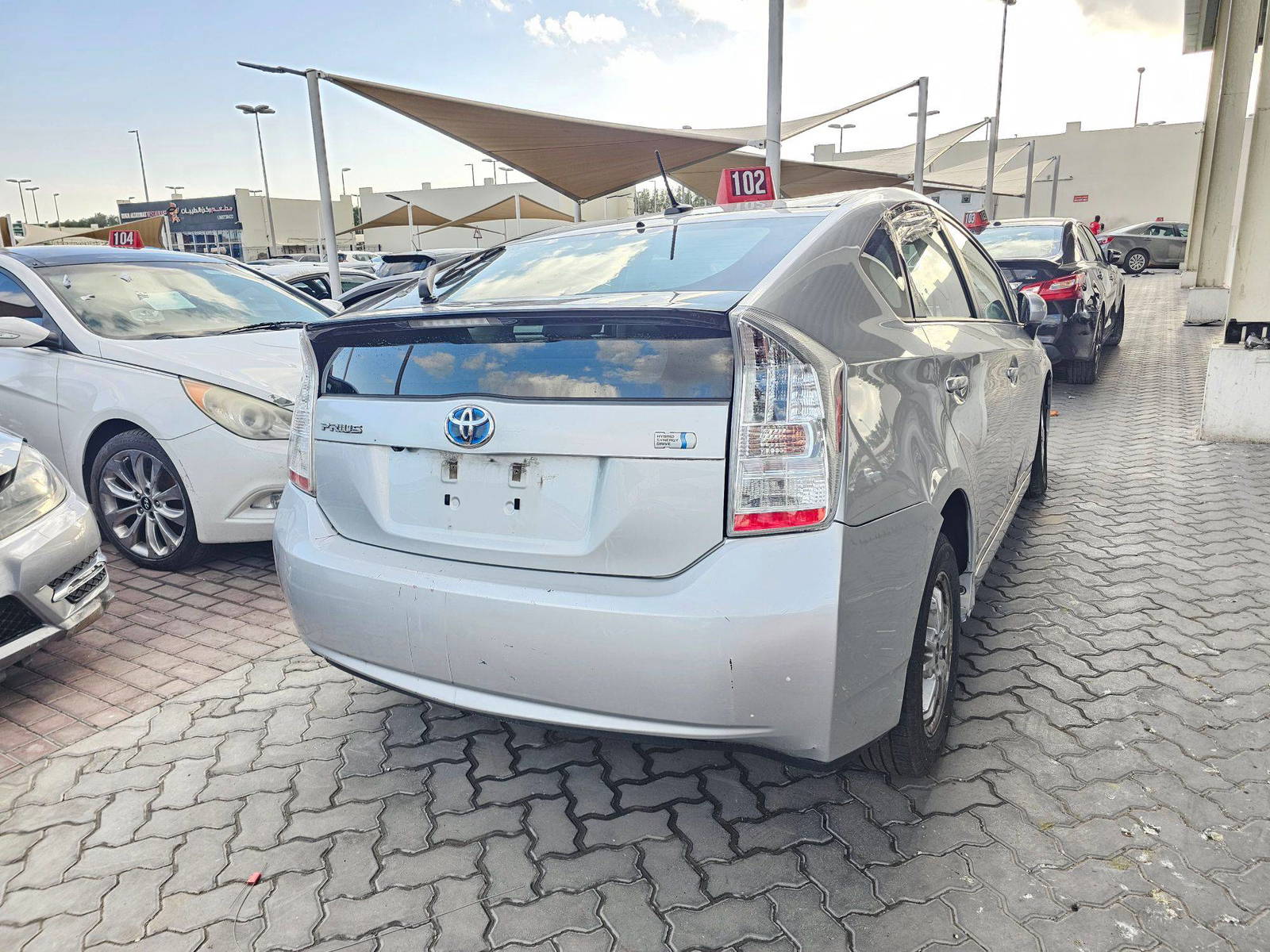 2010 TOYOTA PRIUS — 200841 Miles — Lot 4A5009930 — Souq - Marhaba Auctions Used Cars - Image 3