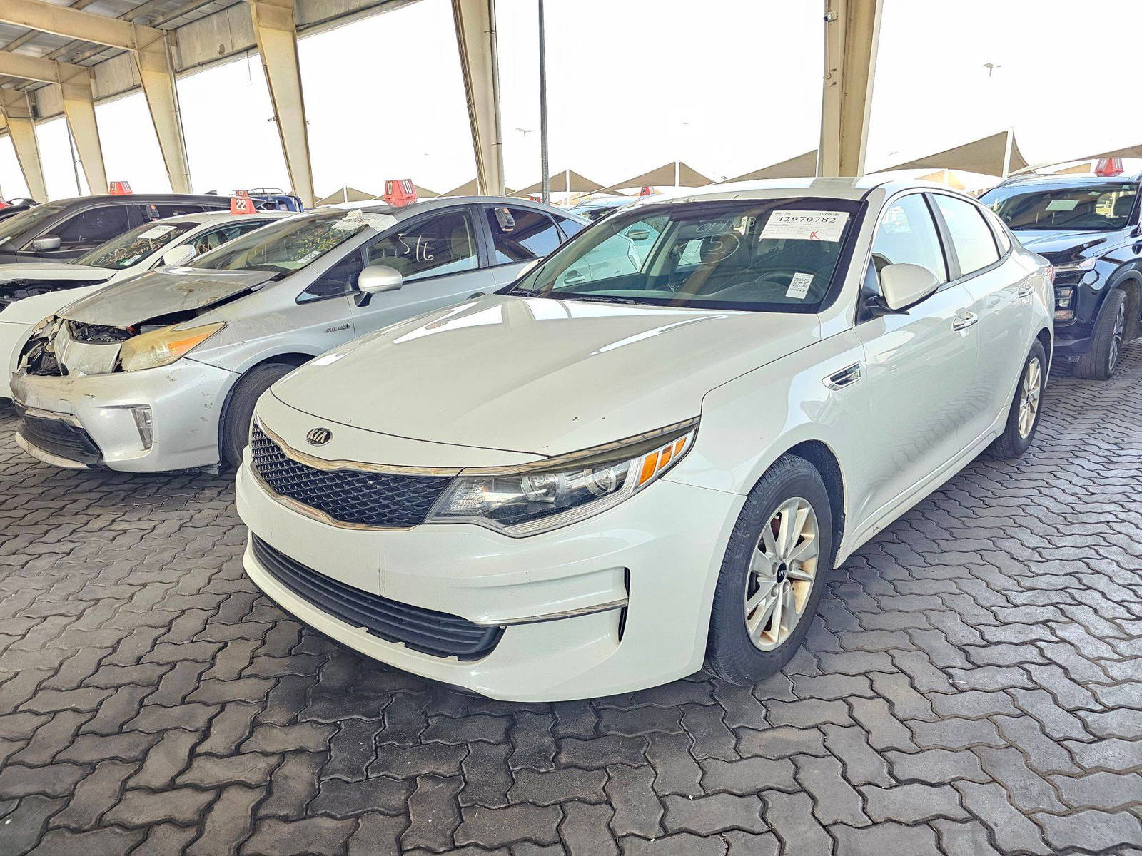 2016 KIA OPTIMA — 168052 Miles — Lot 42970782 — Souq - Marhaba Auctions Used Cars - Image 3
