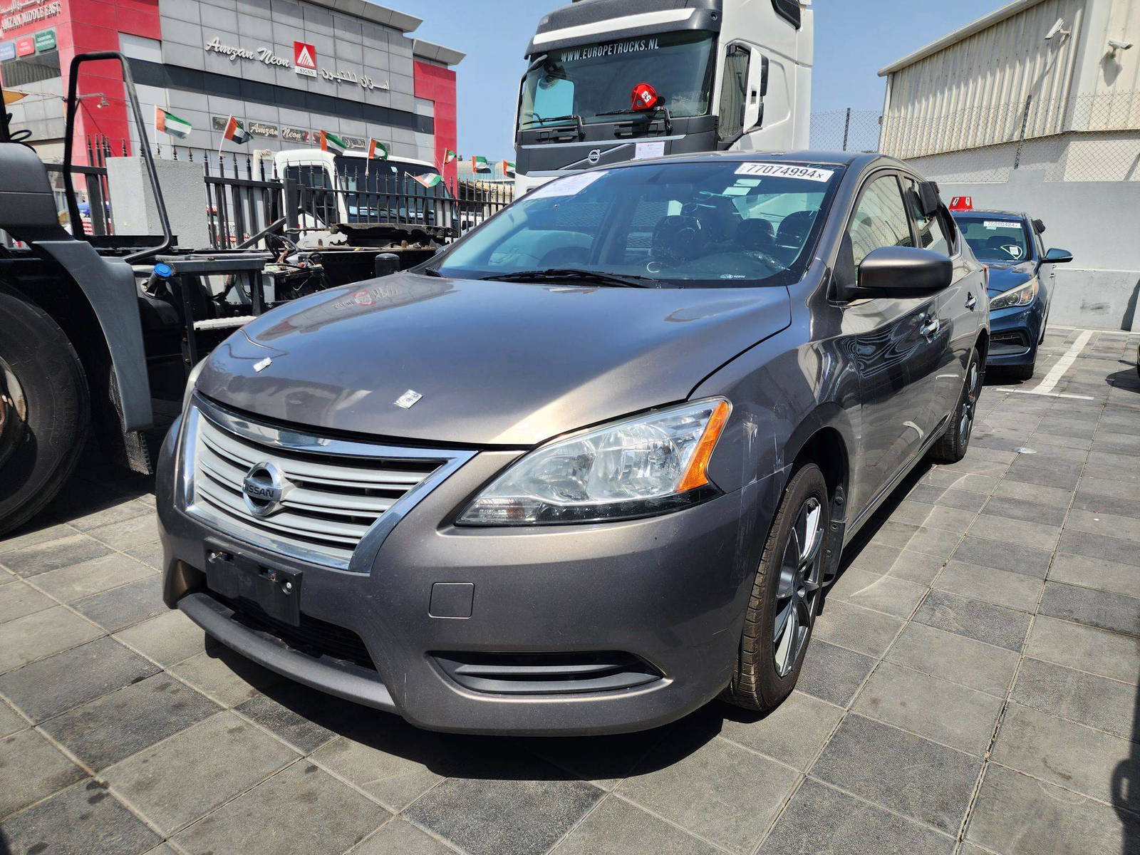 2015 NISSAN SENTRA — 252286 Miles — Lot 25994 — Al Quoz - Marhaba Auctions Used Cars - Image 3