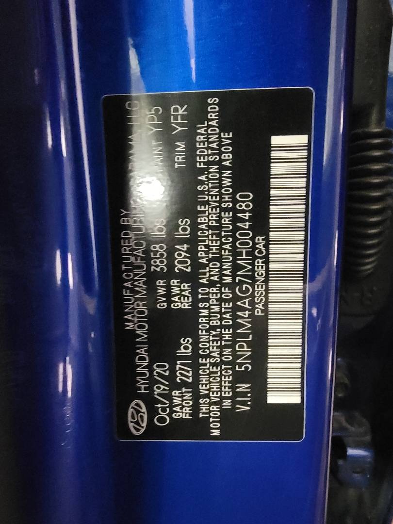 2021 HYUNDAI ELANTRA — 18897 Miles — Lot 65399183 — Main - Marhaba Auctions Used Cars - Image 10