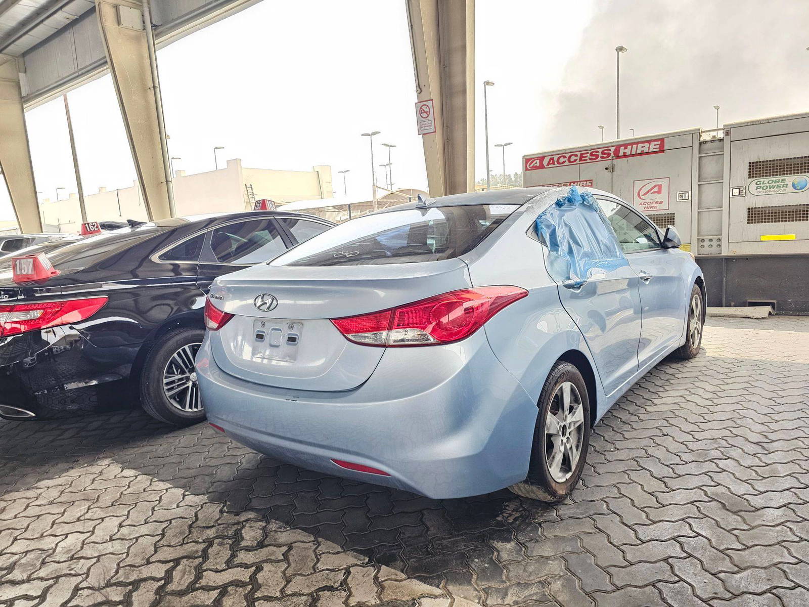 2012 HYUNDAI ELANTRA — 192272 Miles — Lot AE1CU272612 — Souq - Marhaba Auctions Used Cars - Image 3