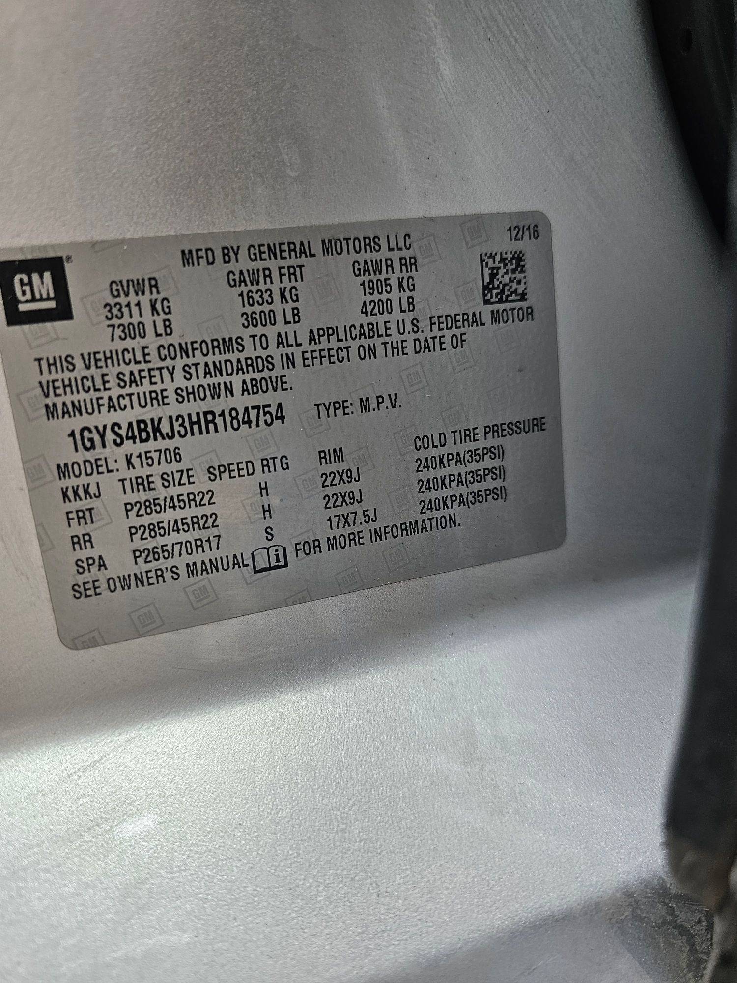 CADILLAC ESCALADE 2017 - Marhaba Auction Used Cars - Image 11