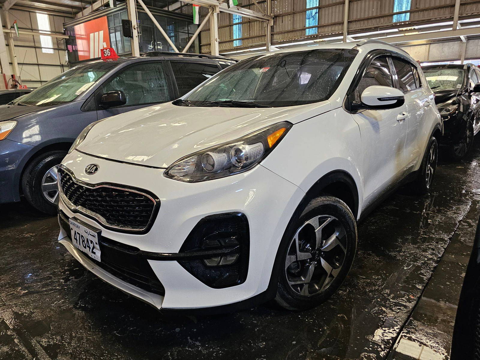 KIA SPORTAGE 2021 - Marhaba Auction Used Cars - Image 3