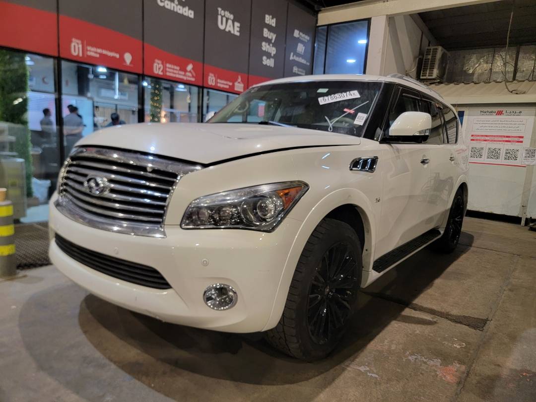 2014 INFINITI QX80 — 131124 Miles — Lot 4E9062941 — Main - Marhaba Auctions Used Cars - Image 5