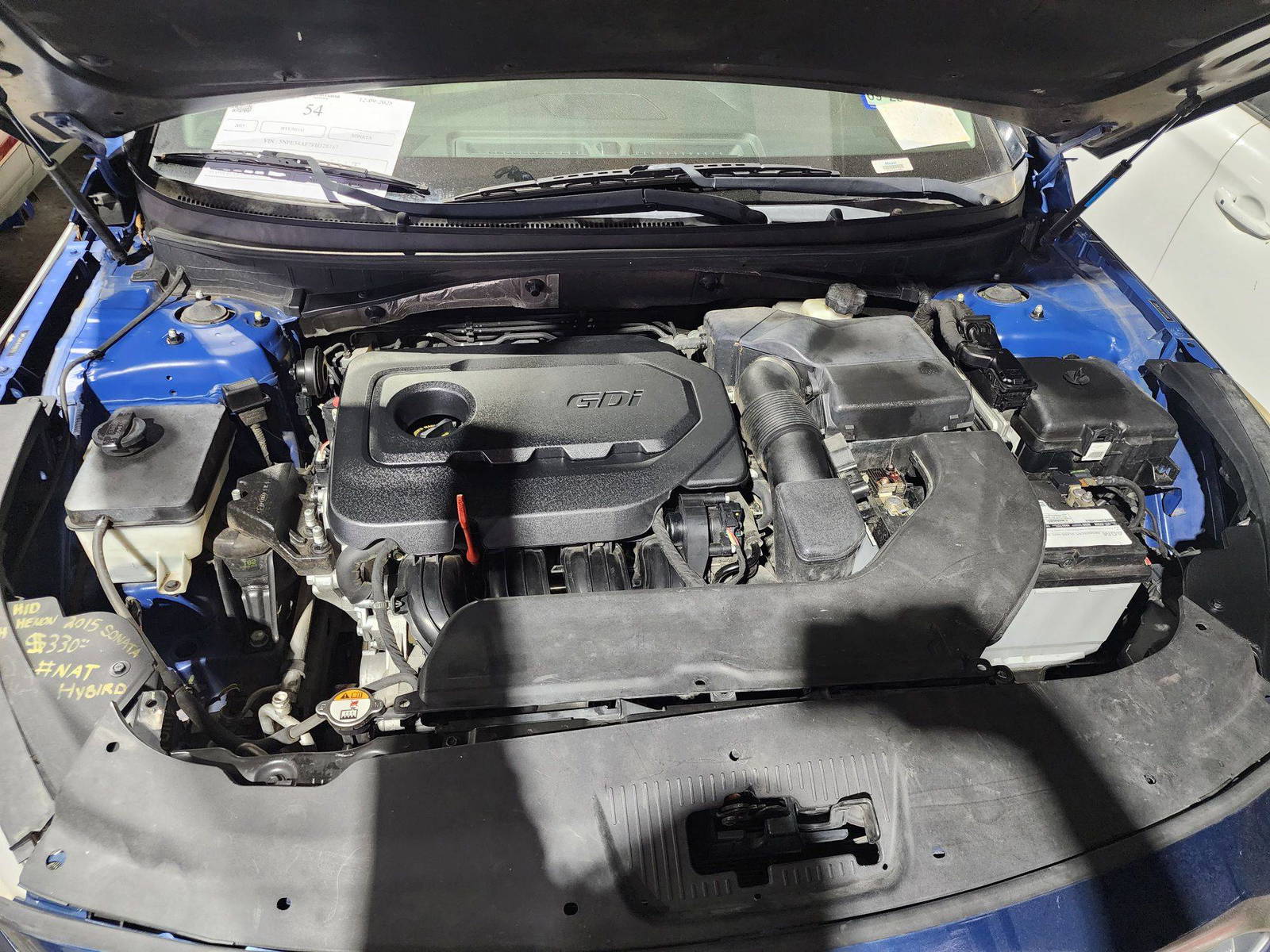 2015 HYUNDAI SONATA — 133087 Miles — Lot 5860458 — Al Quoz - Marhaba Auctions Used Cars - Image 9