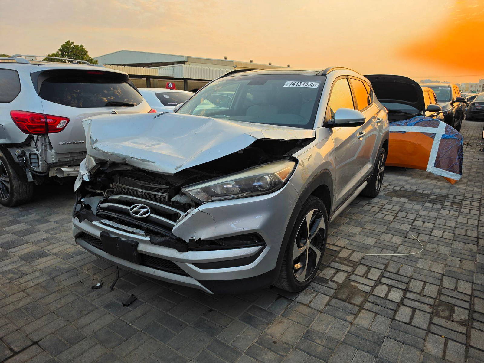 HYUNDAI TUCSON 2018 - Marhaba Auction Used Cars - Image 4