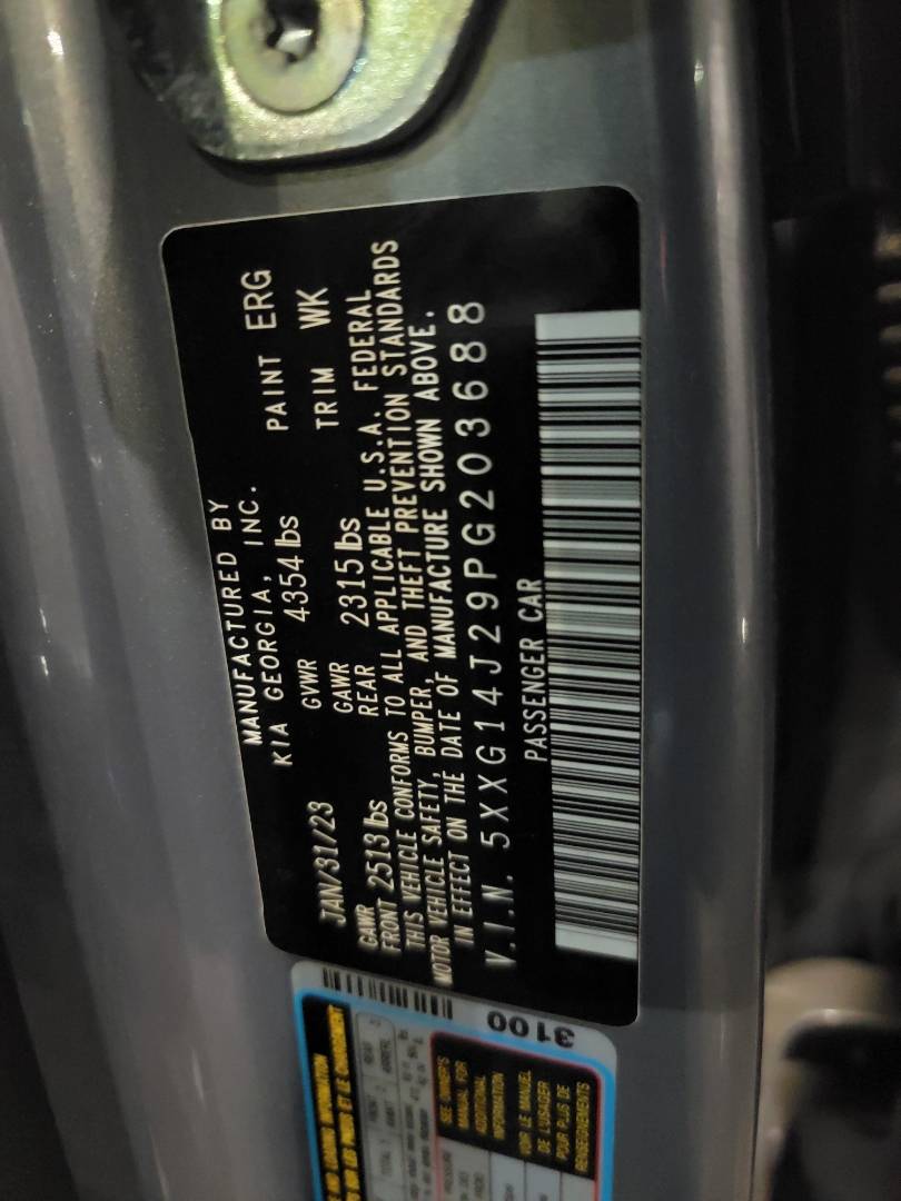 KIA K5 2023 - Marhaba Auction Used Cars - Image 10