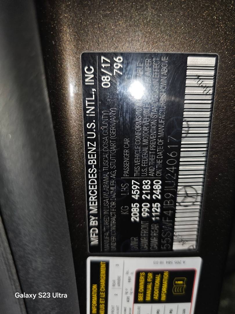 MERCEDES BENZ C300 2018 - Marhaba Auction Used Cars - Image 13