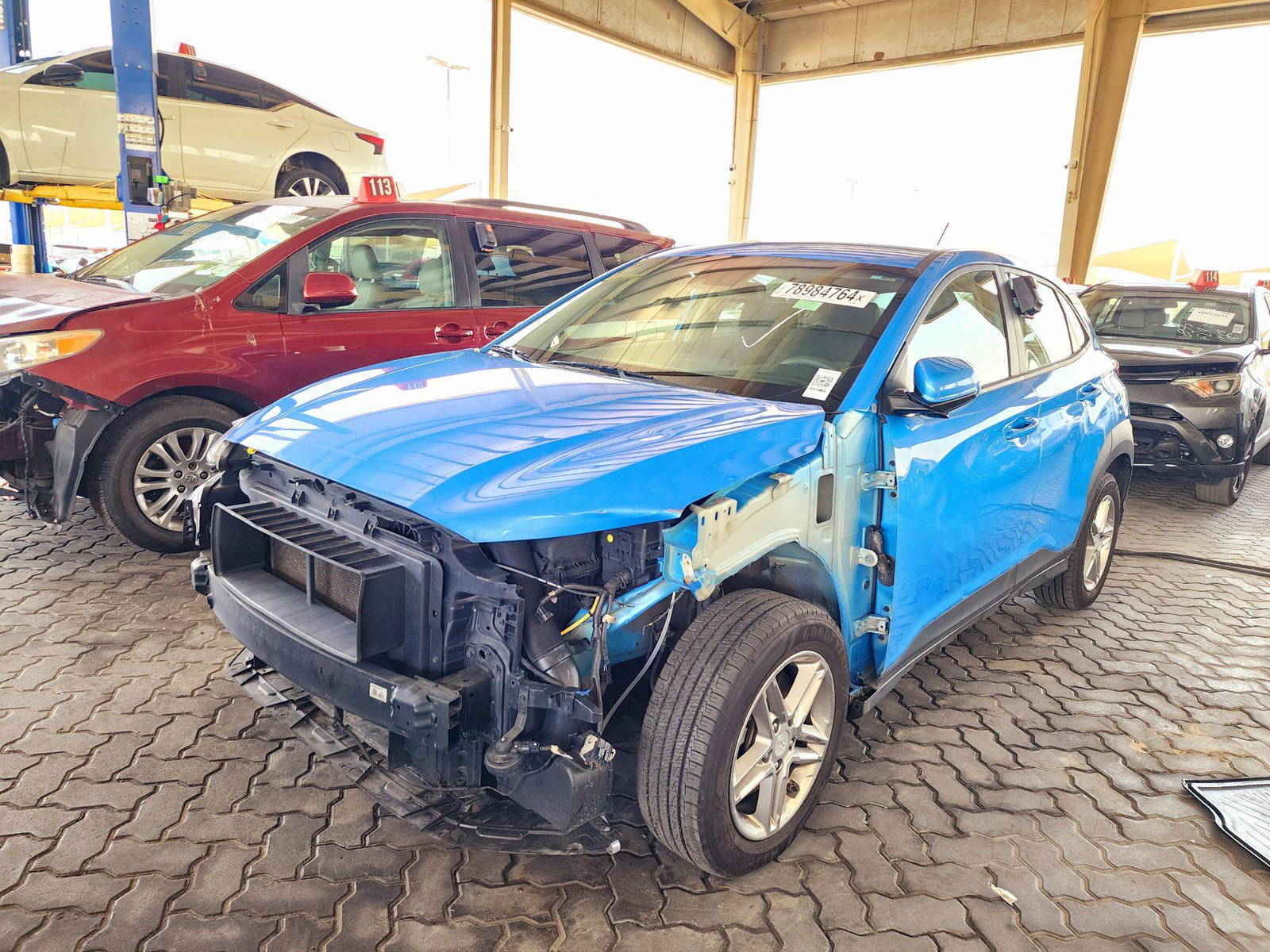 2021 HYUNDAI KONA — 79705 Miles — Lot AXMU602204 — Souq - Marhaba Auctions Used Cars - Image 5