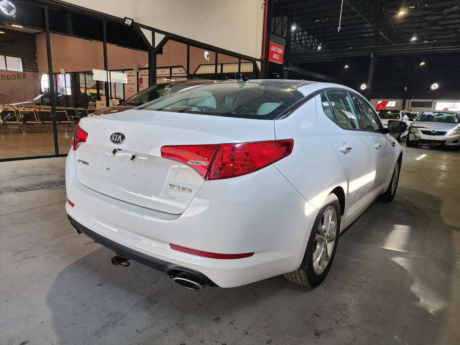 2013 KIA OPTIMA — 169213 Miles — Lot 10880 — Al Quoz - Marhaba Auctions Used Cars - Image 3