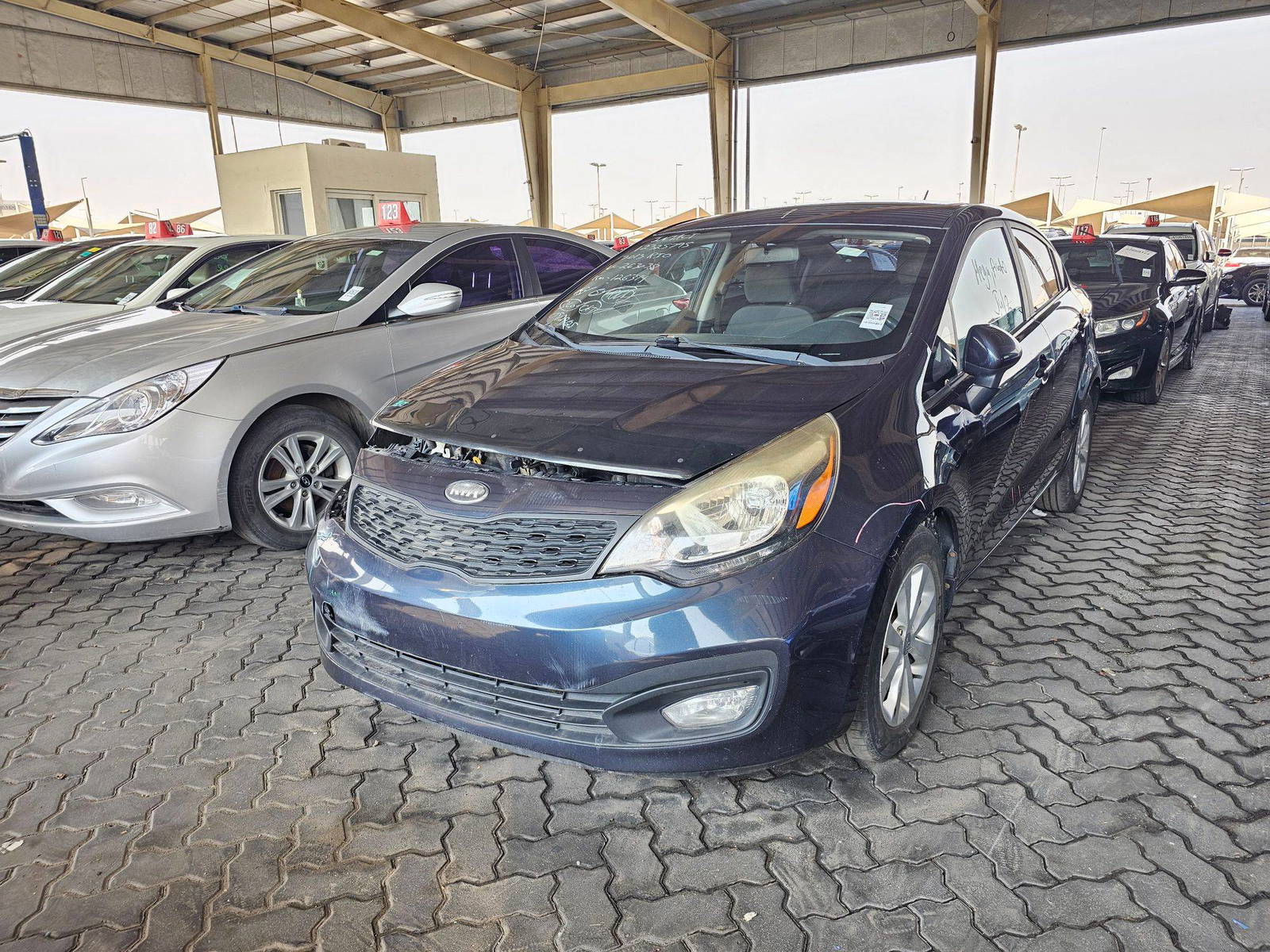 2013 KIA RIO — 126314 KM — Lot 12325795 — Main - Marhaba Auctions Used Cars - Image 4