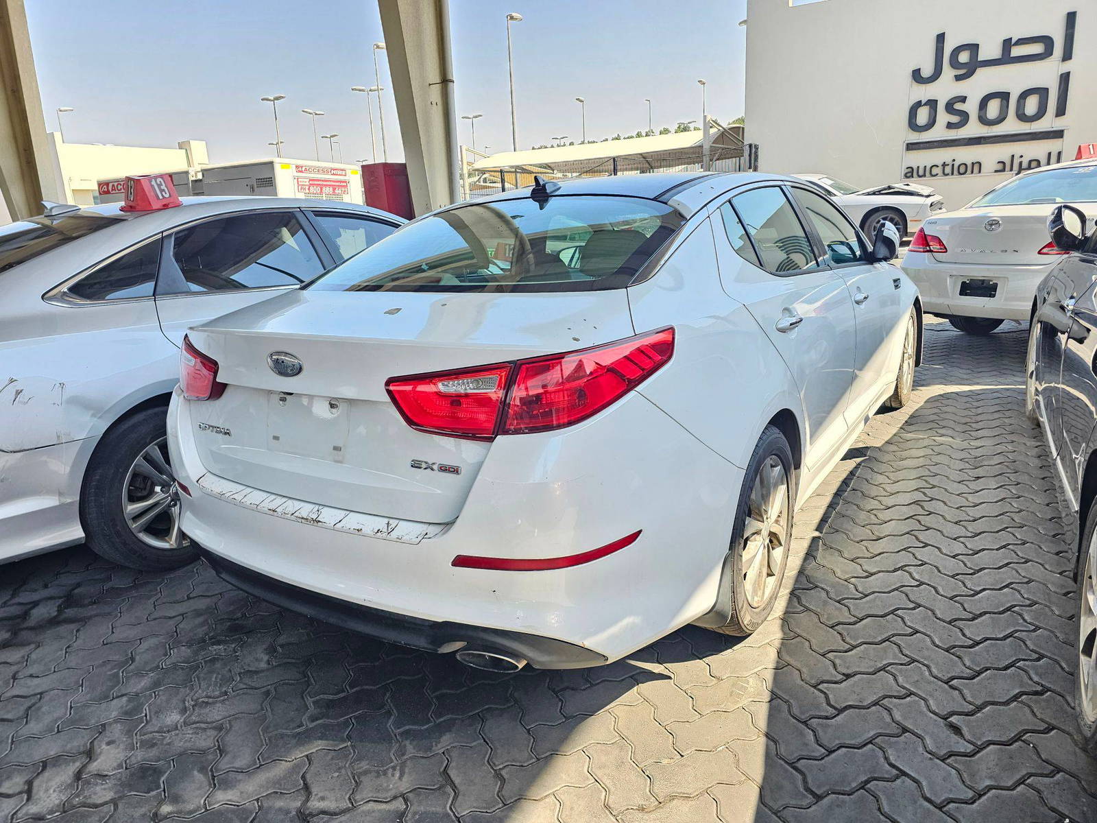2014 KIA OPTIMA — 183117 Miles — Lot 288041 — Souq - Marhaba Auctions Used Cars - Image 4