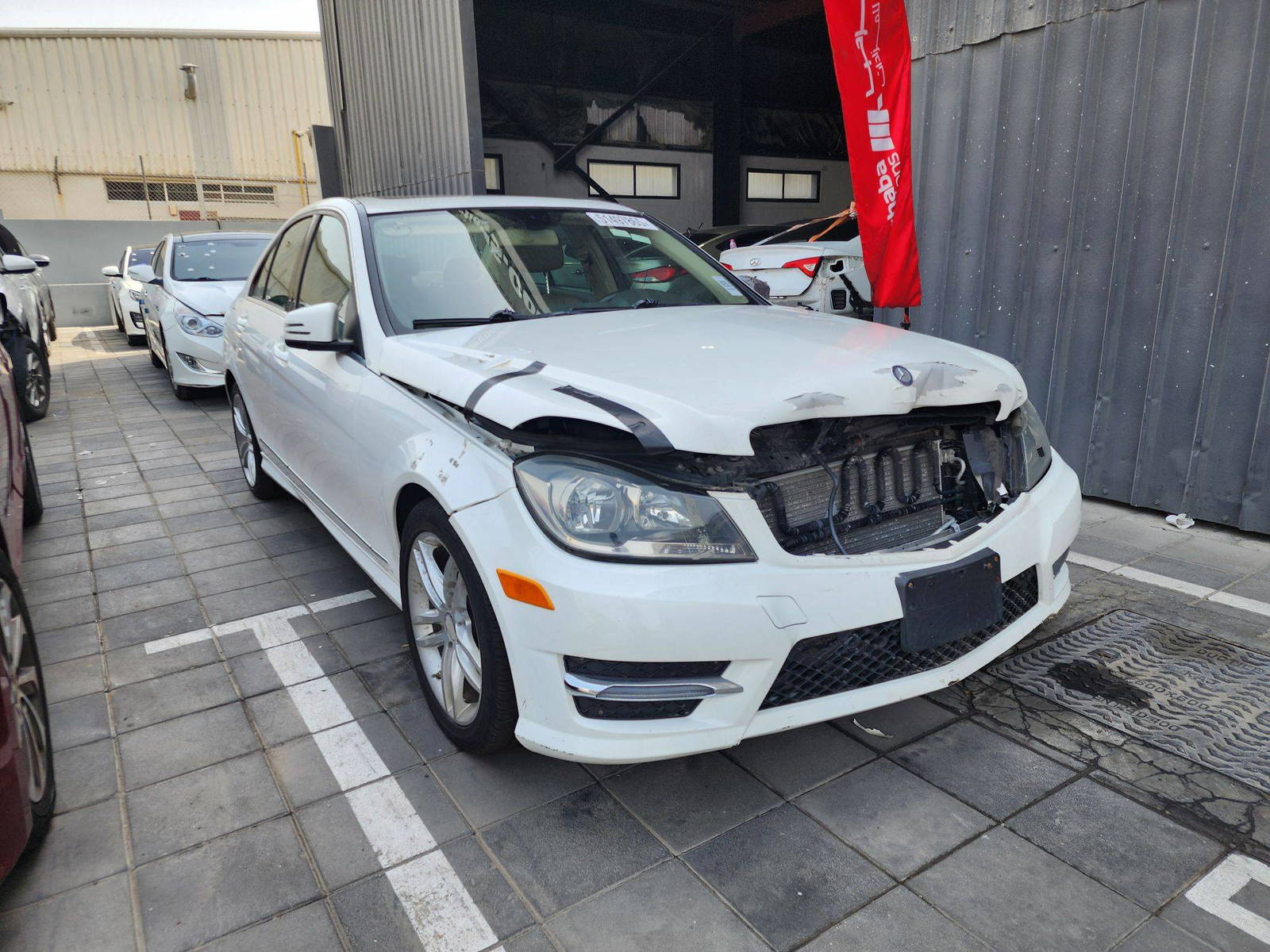 MERCEDES BENZ C300 2013 - Marhaba Auction Used Cars - Image 12