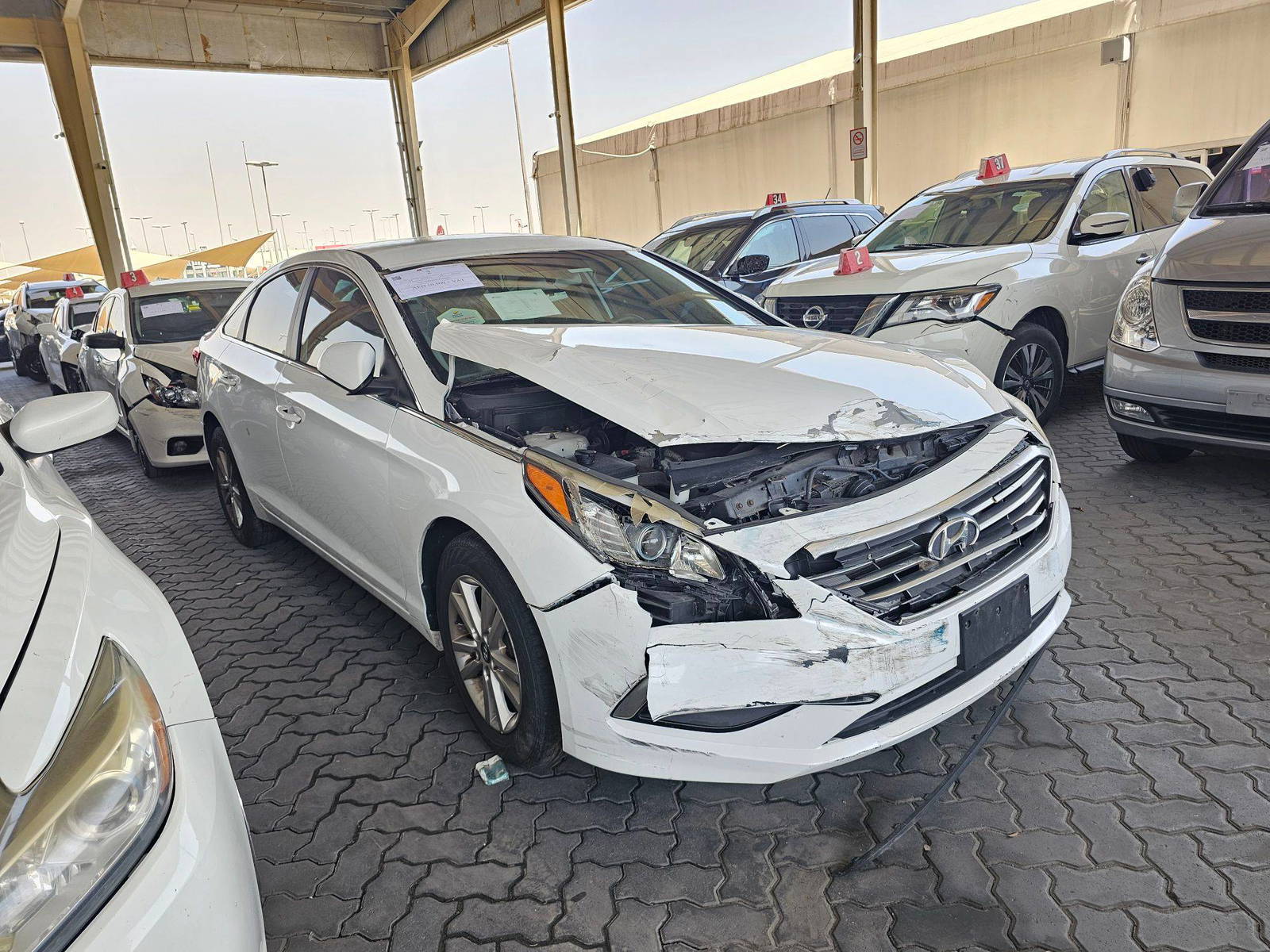 HYUNDAI SONATA 2015 - Marhaba Auction Used Cars - Image 4