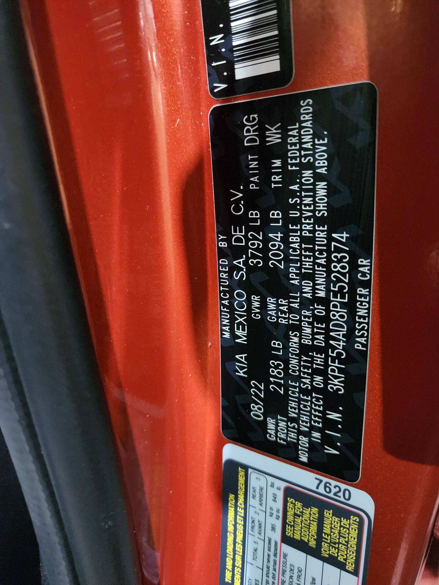 KIA FORTE 2023 - Marhaba Auction Used Cars - Image 11