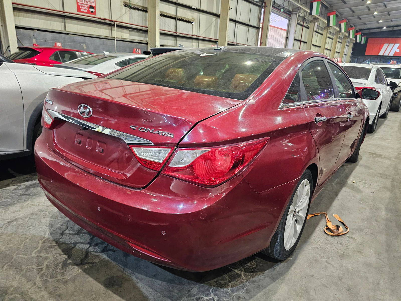 2012 HYUNDAI SONATA — 189528 KM — Lot C1CA430076 — Main - Marhaba Auctions Used Cars - Image 6
