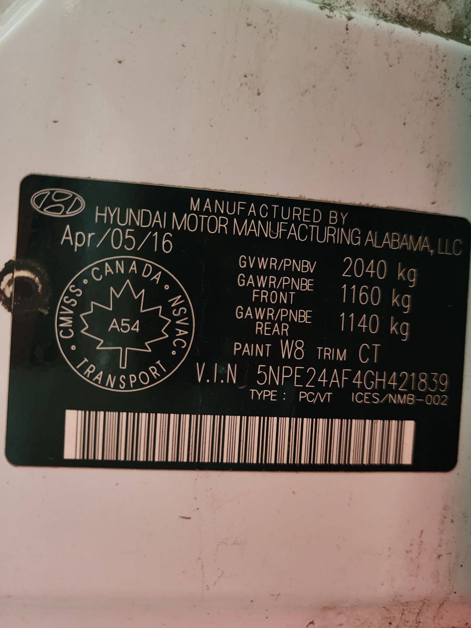 HYUNDAI SONATA 2016 - Marhaba Auction Used Cars - Image 12