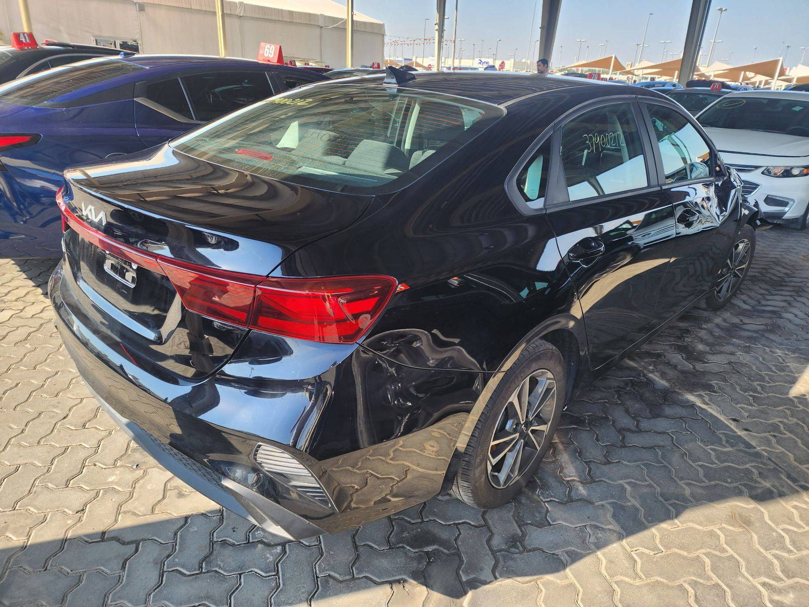 2023 KIA FORTE — 19723 Miles — Lot 37900212 - Marhaba Auctions Used Cars - Image 3